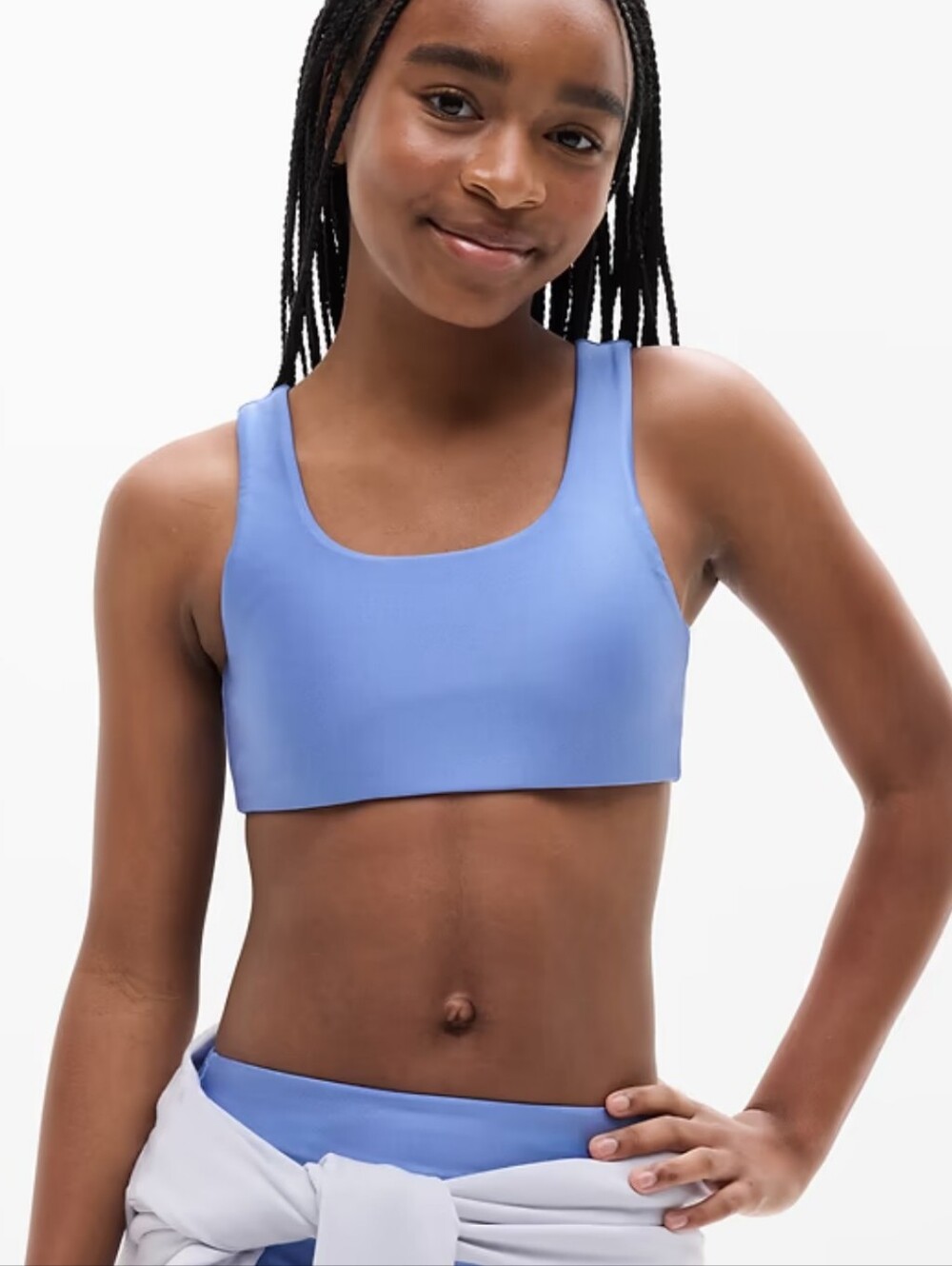 @ Athleta Girl Scoop Neck Bikino Top